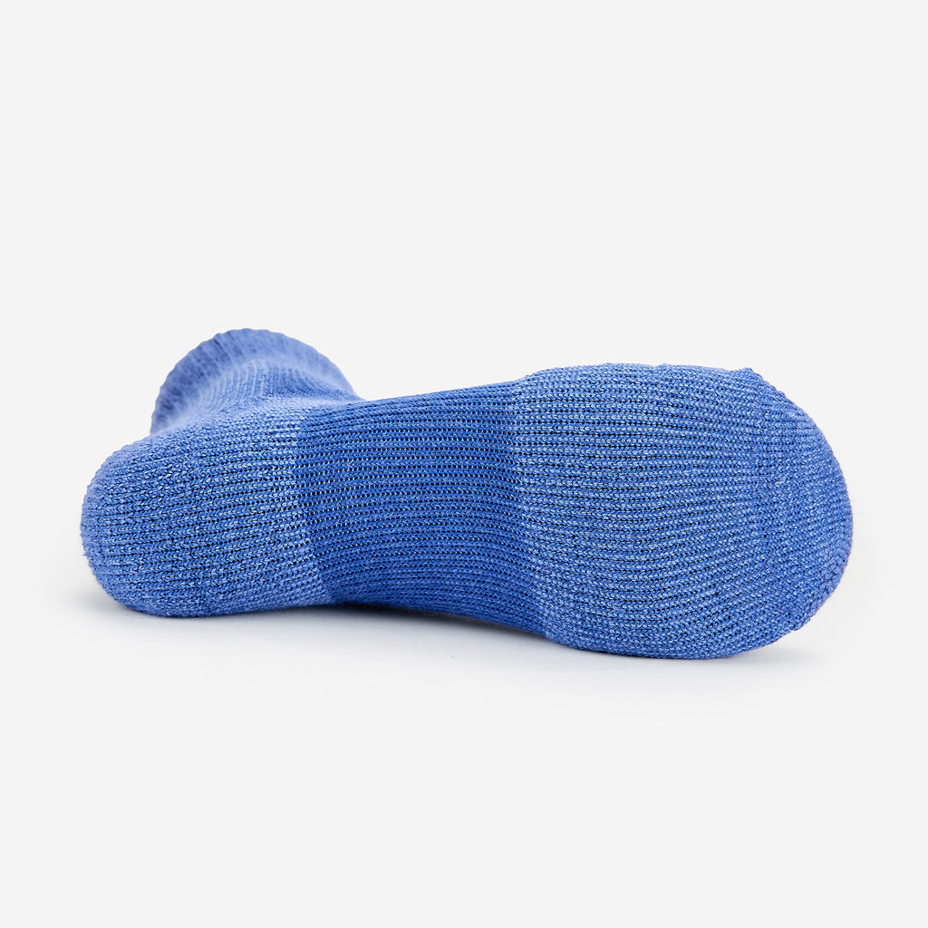 Thorlo Moderate Cushion Ankle Walking Socks | #color_Denim