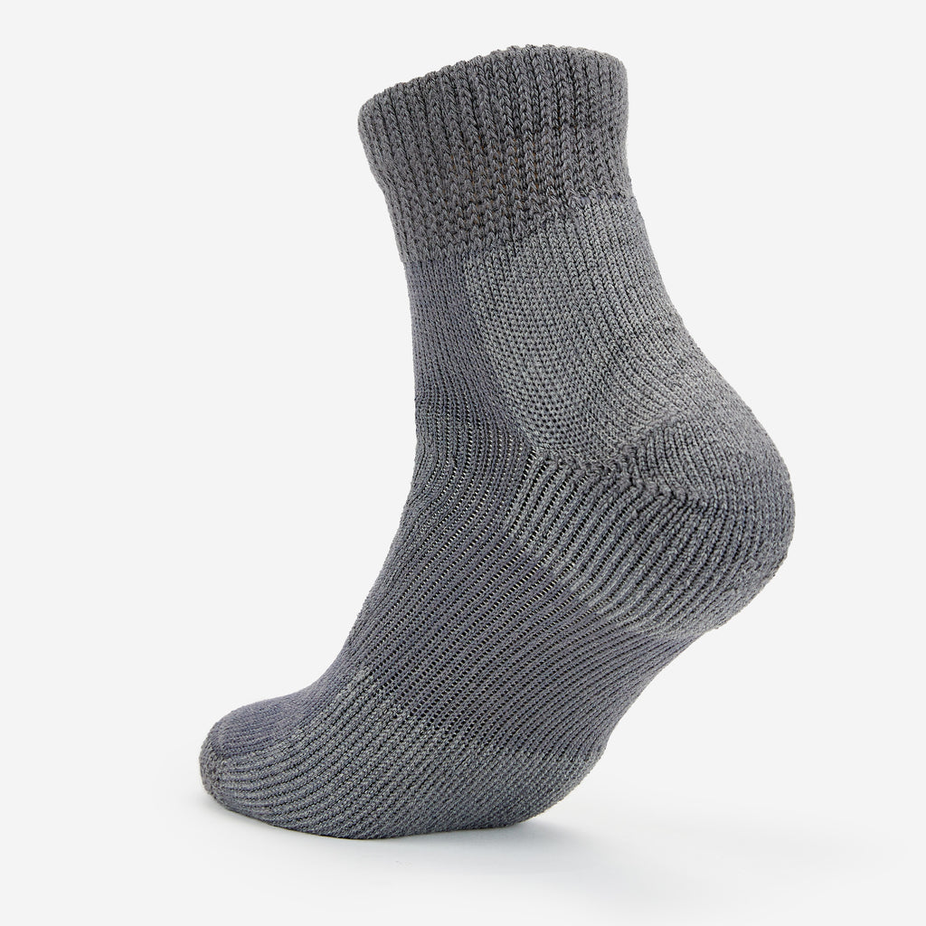 Thorlo Moderate Cushion Ankle Walking Socks | #color_Grey