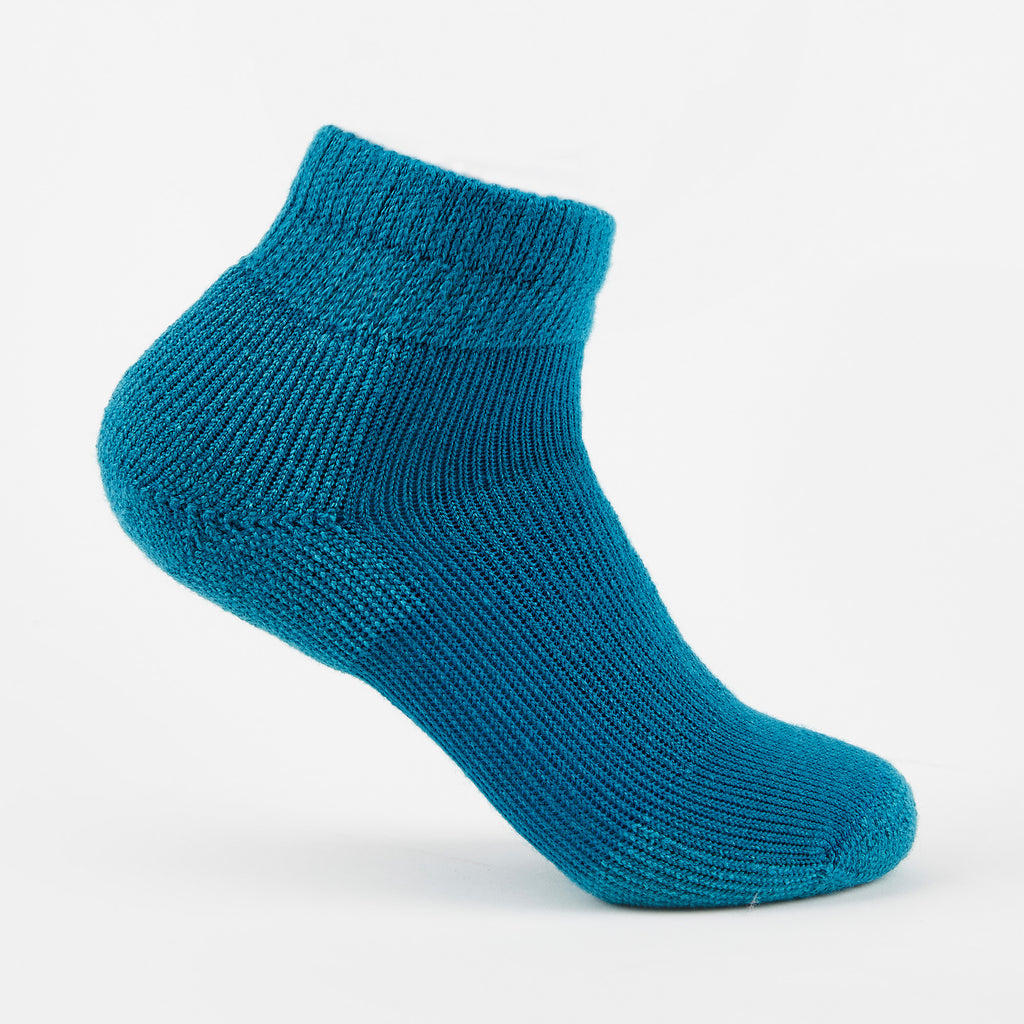 Thorlo Moderate Cushion Ankle Walking Socks | #color_Moss