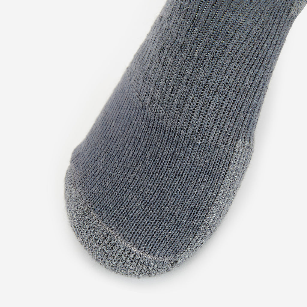 Thorlo Moderate Cushion Crew Walking Socks | #color_Grey
